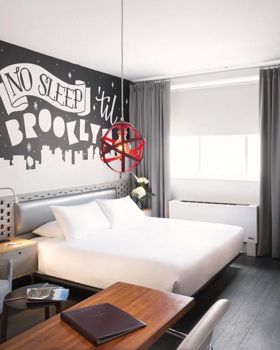 A room at NU Hotel